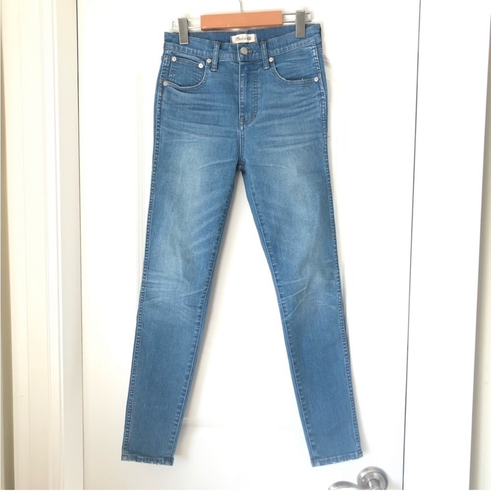 Madewell Skinny Skinny 10” Highrise Denim Jeans Blue